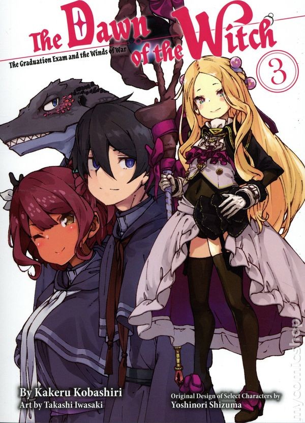 L'alba della strega SC Una light novel #3-1ST NM 2023 immagine stock