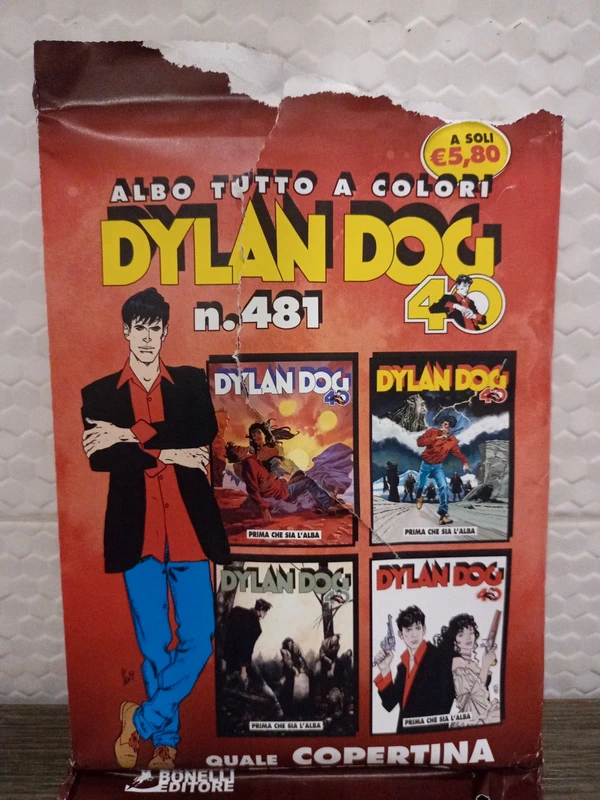 Dylan Dog n481 40 anni