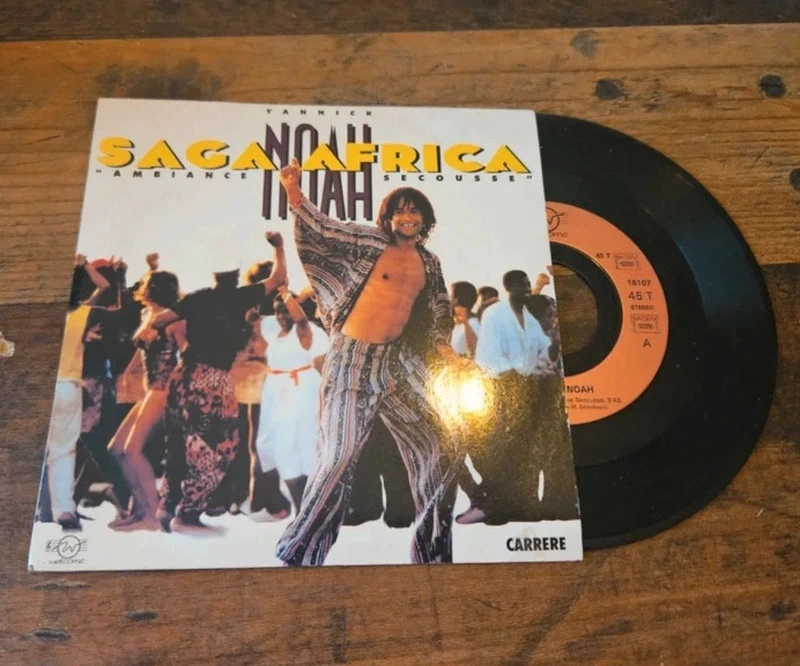 Vinyle Yannick Noah Saga africa