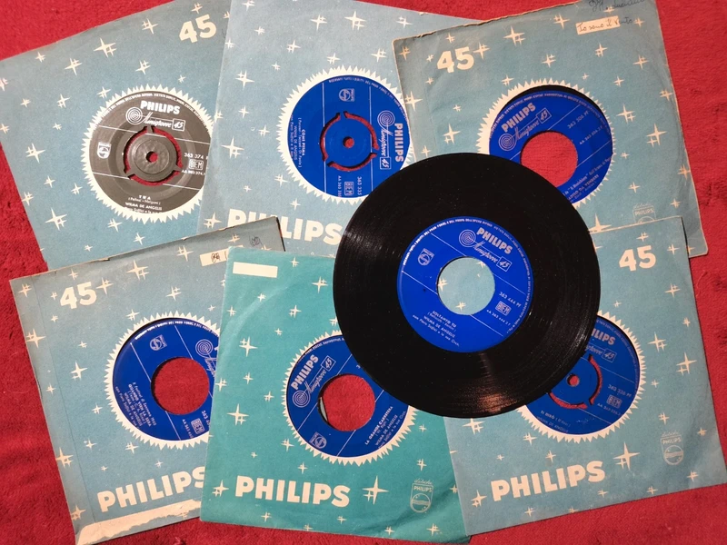 Wilma De Angelis - 7 singoli etichetta Philips