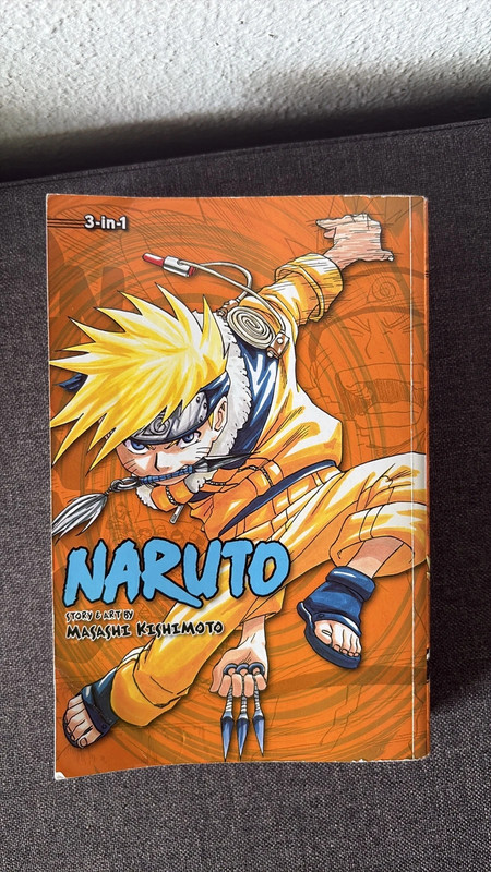 Naruto 3-in-1 Manga (Engels)