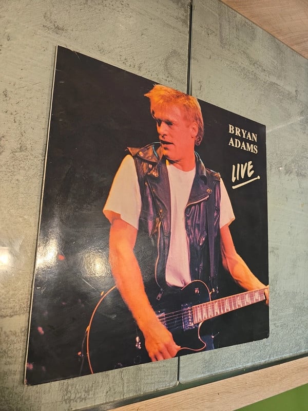 Bryan Adams live vinyl Schallplatte selten Sammlung main Event