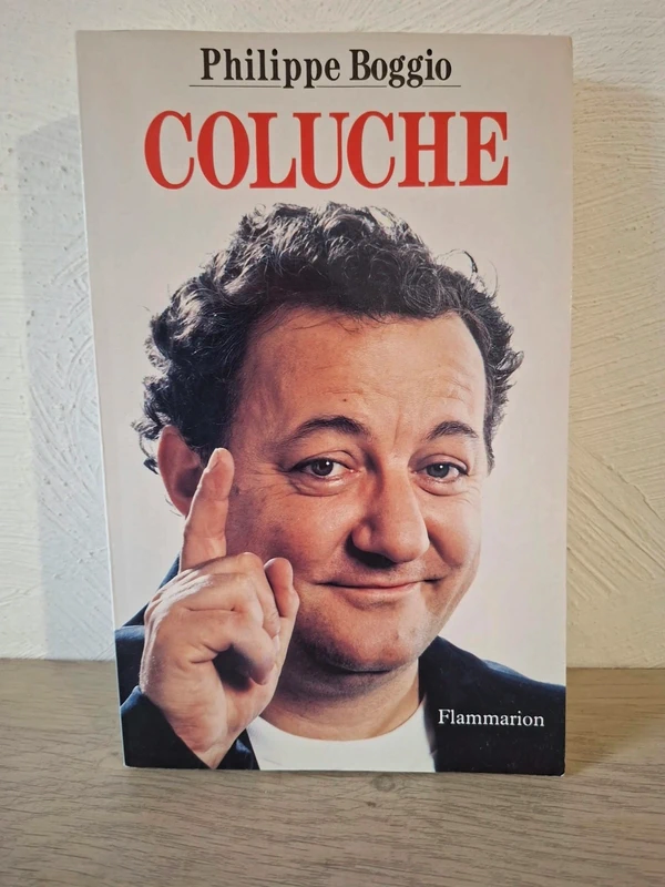 Livre Coluche Philippe Poggio