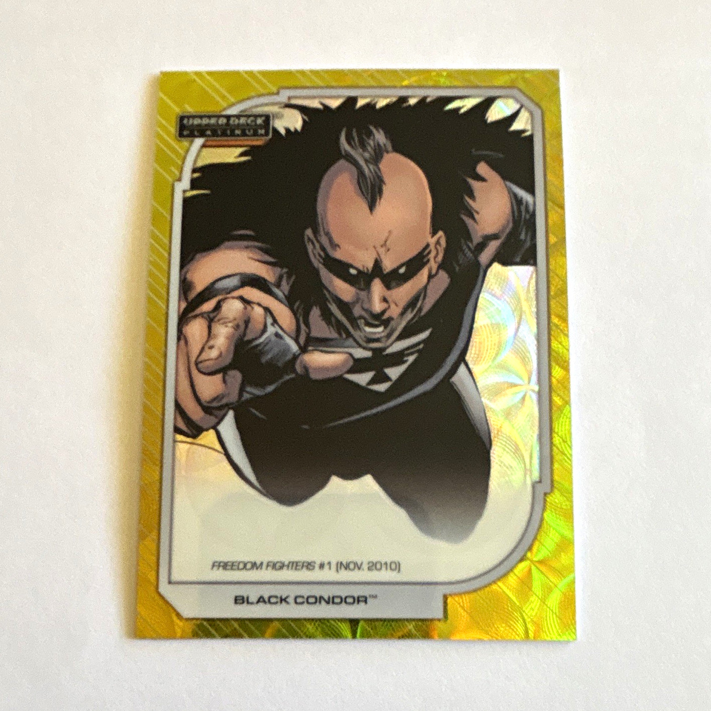 Upper Deck 2026 Platinum DC Black Condor #154 faretto giallo /399