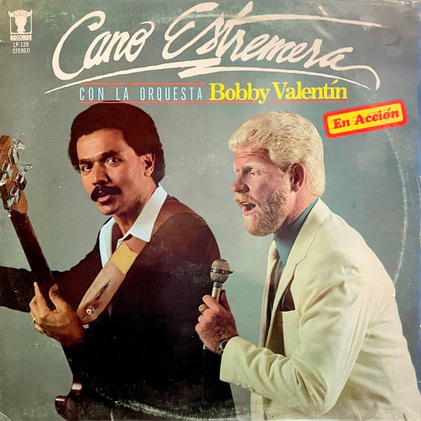 Cano Estremera Con Bobby Valentin Y Su Orquesta - En Acción (LP) (Very Good Plu