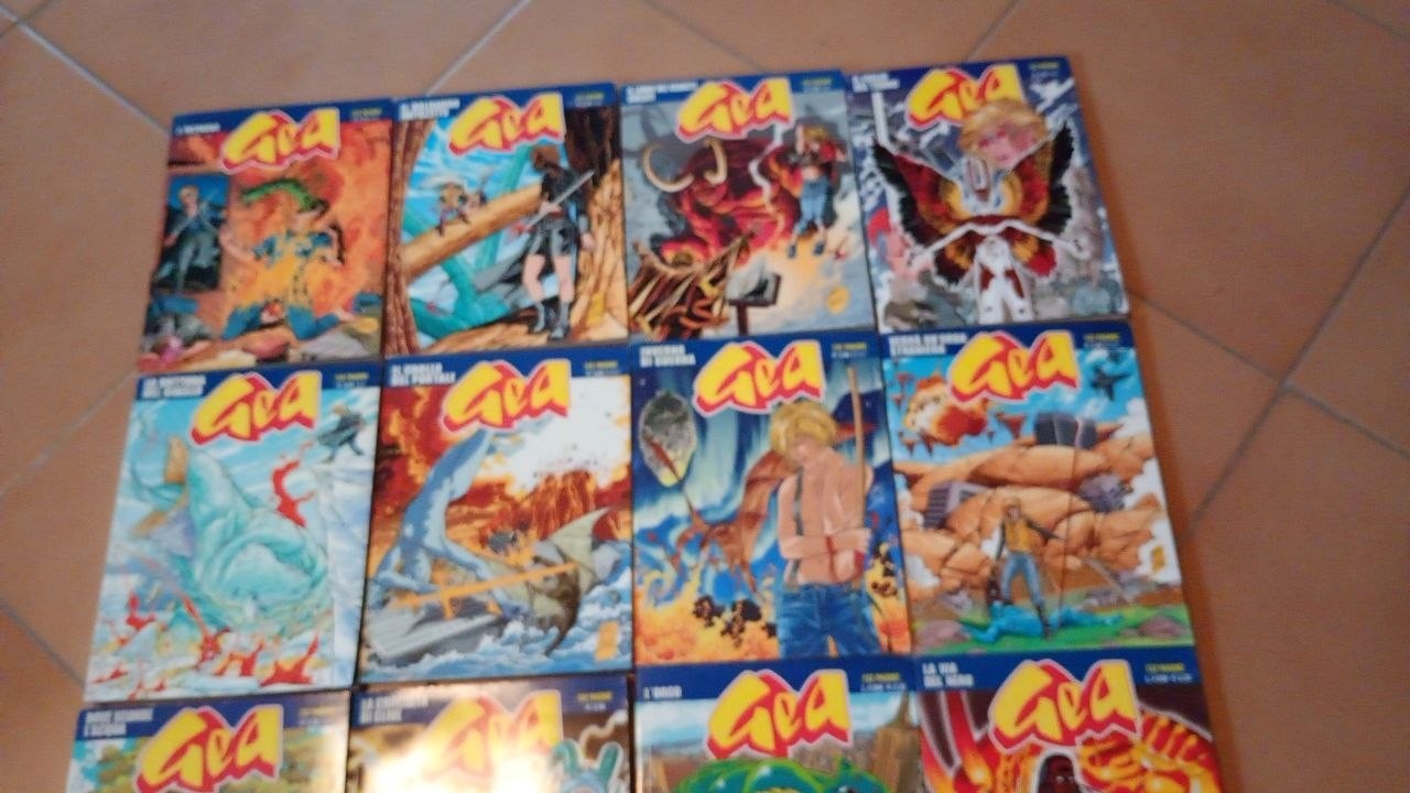 Collezione COMPLETA "GEA" Sergio Bonelli Editore 1-18 anno 1999