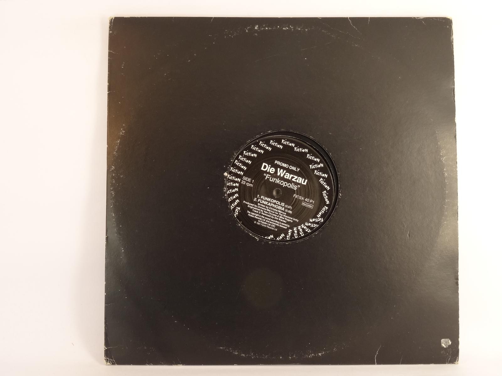 DIE WARZAU FUNKOPOLIS (A) 12" FICTION RECORDS