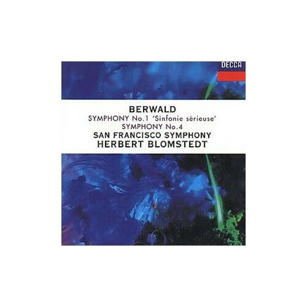 San Francisco Symphony - Berwald: Symphony No. 1, 4 CD (1993) Audio