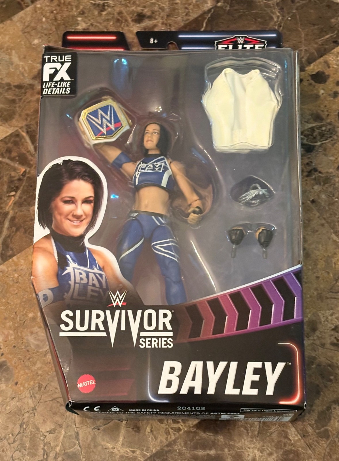 BAYLEY new & sealed SURVIVOR SERIES wwe women’s wrestling ELITE FIGURE by MATTEL