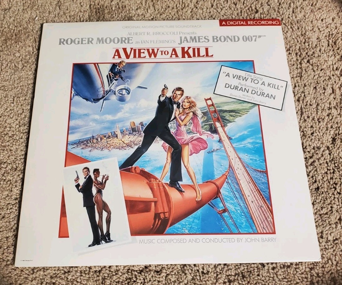 James Bond - A View To A Kill Soundtrack  [VINYL LP  1985  EMI]