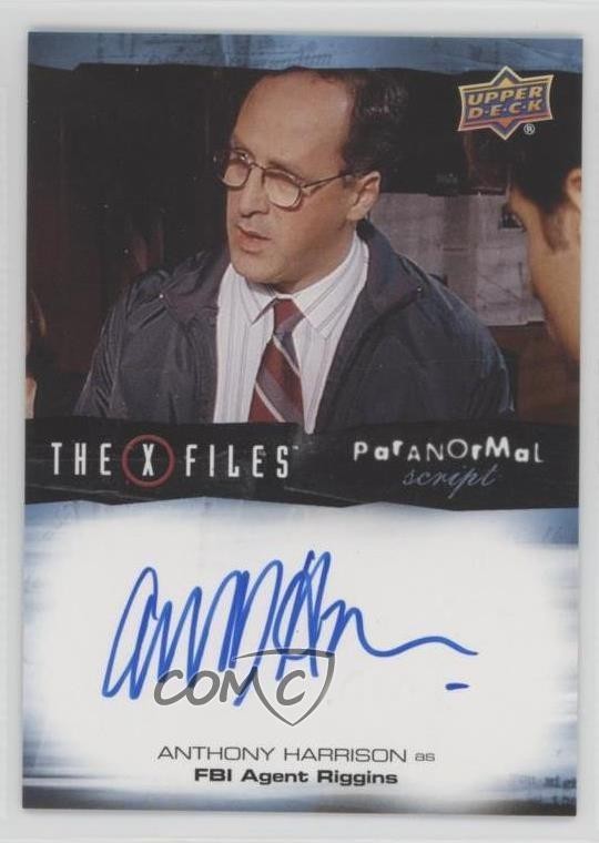 2023 The X-Files Monsters of Week Edition Anthony Harrison as #A-AH Auto 0b3