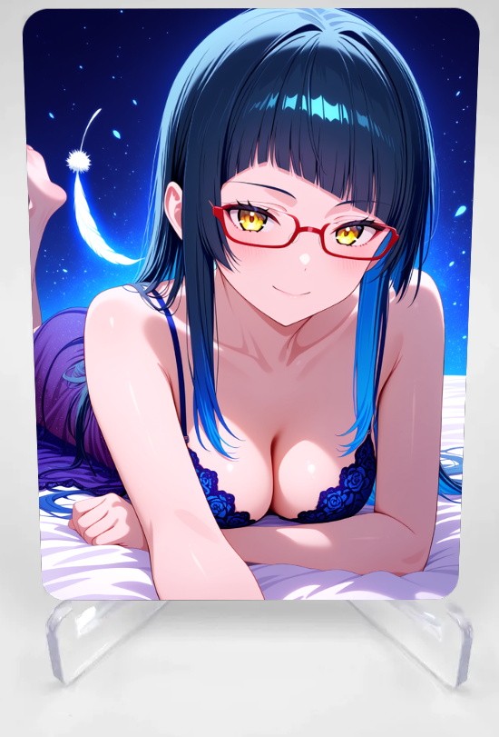 Stampa artistica anime Maia Azuma - Card/4x6/5x7 Waifu da collezione CS-AZA-23