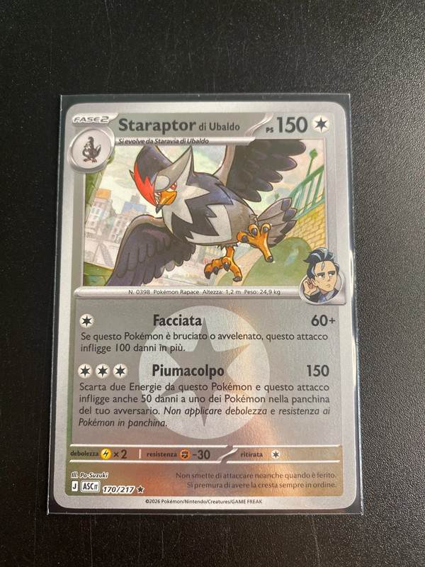 Staraptor Reverse 170/217 Ascesa Eroica