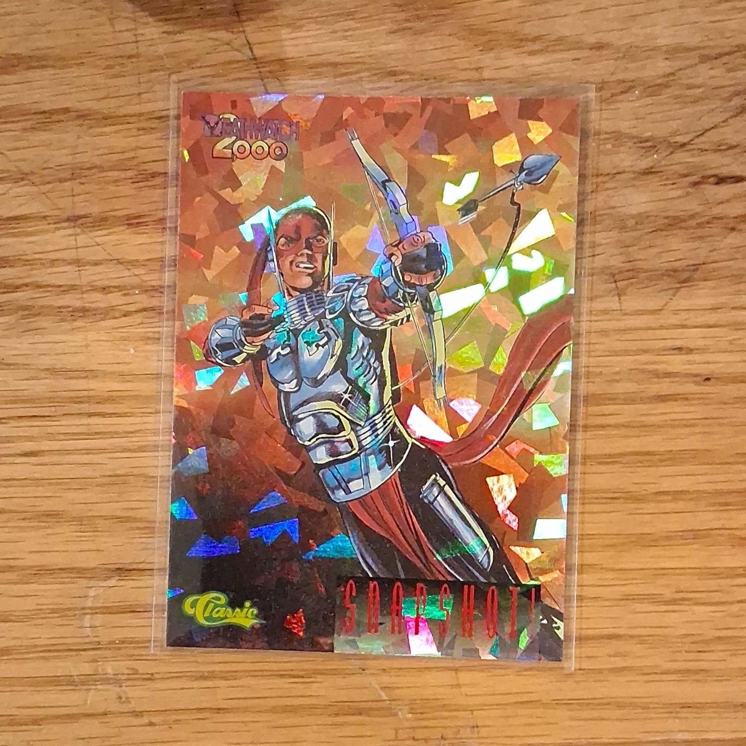Classic 2000 Batman 2000 Snapshot Armor #B1 Insert Non-Sport Trading Card
