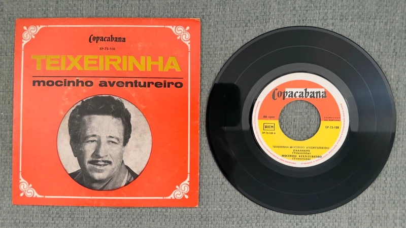 Teixeirinha Brasil Gaucho 45 Portugal 7 EP 73-108
