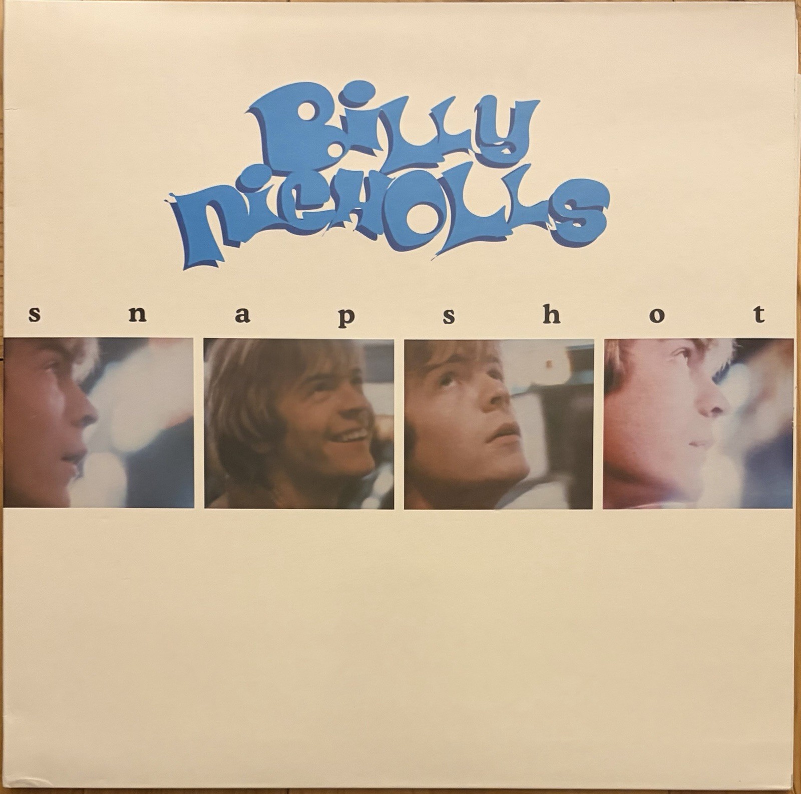 Billy Nichols Snapshot 1989 Vinyl LP VG+/VG+ UK Release Gatefold