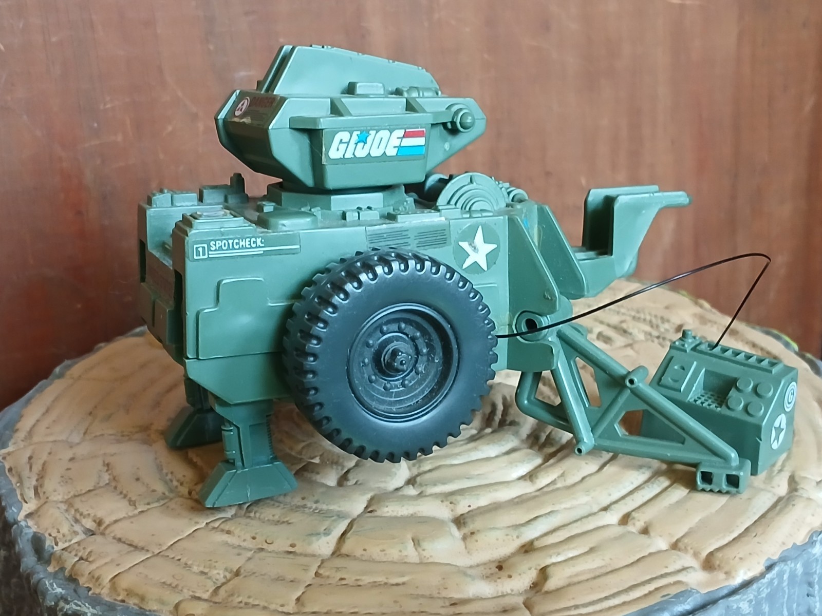 SISTEMA MISSILISTICO MOBILE GI JOE MMS 1982 HASBRO INCOMPLETO  