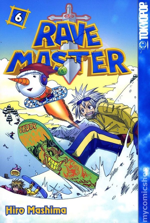 Rave Master GN #6-1ST FN 2003 Immagine Stock