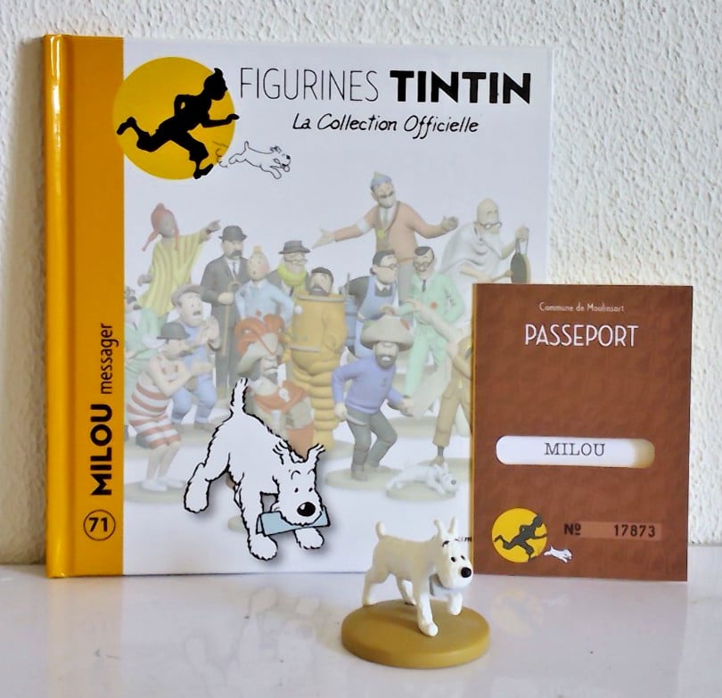 Figurine Tintin - La Collection Officielle n°71 - Milou messager