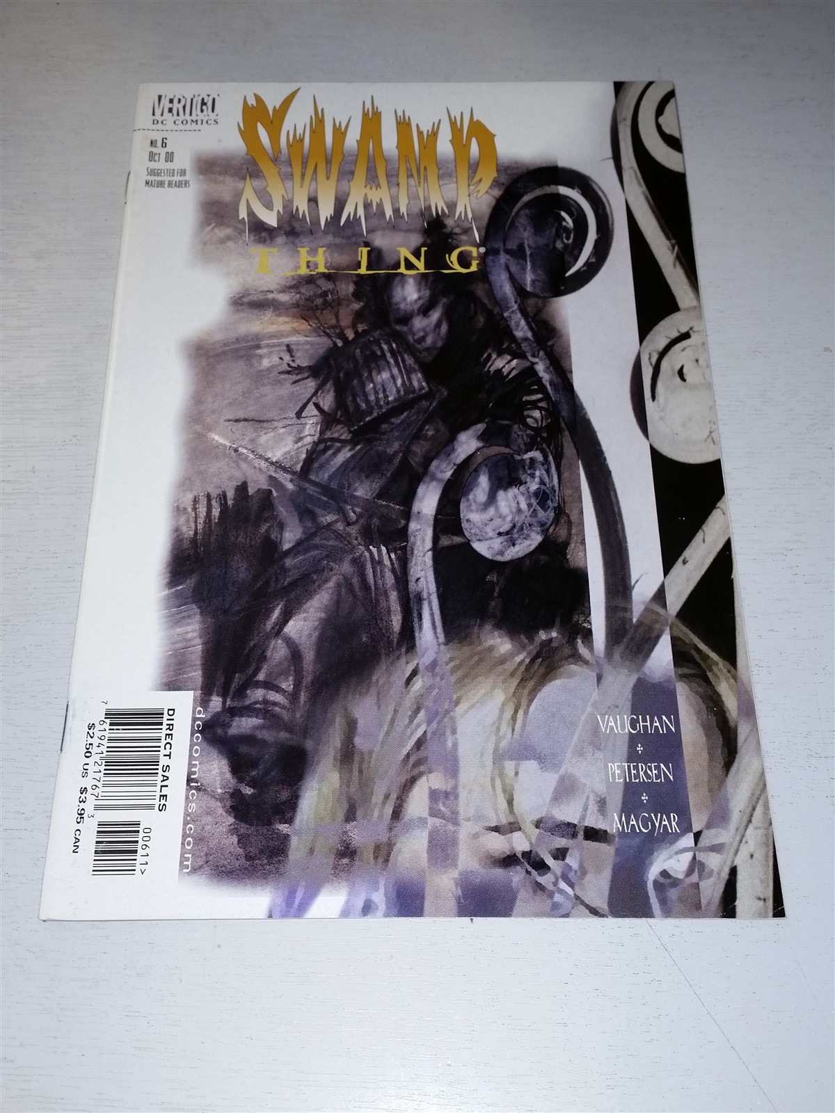 SWAMP THING #6 VF (8.0 OR BETTER) OCTOBER 2000 DC VERTIGO COMICS