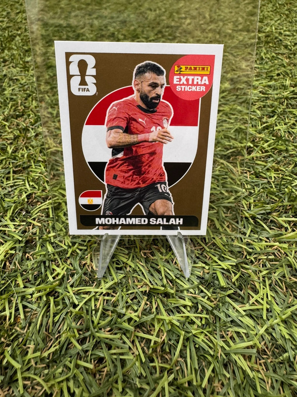 Mohamed Salah Ouro Panini Extra Sticker FIFA World Cup 2026