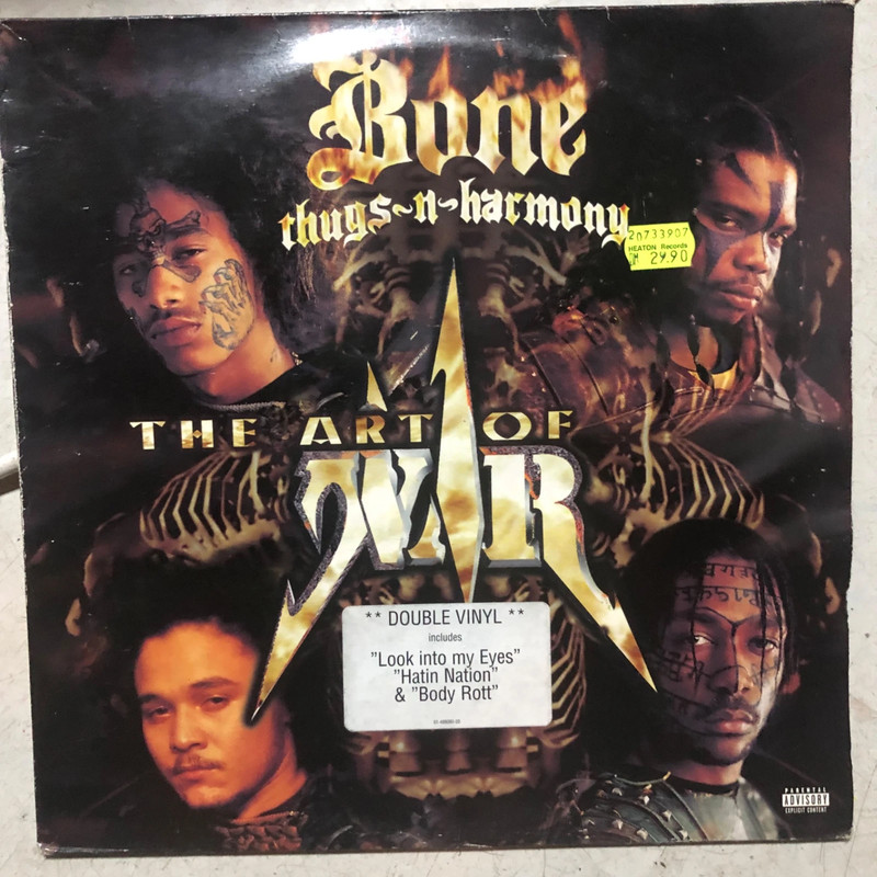 Bone Thugs N Harmony - The Art Of War 2xLP Ruthless Rec. Eric 1997