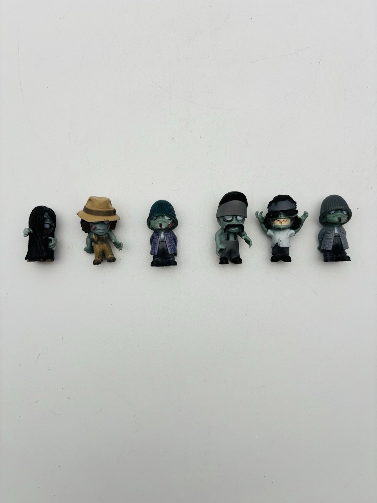 FIGURINE HOMIES BIG HEADS ZOMBIES HOMIES LOTTO DI 6 FIGURINE.