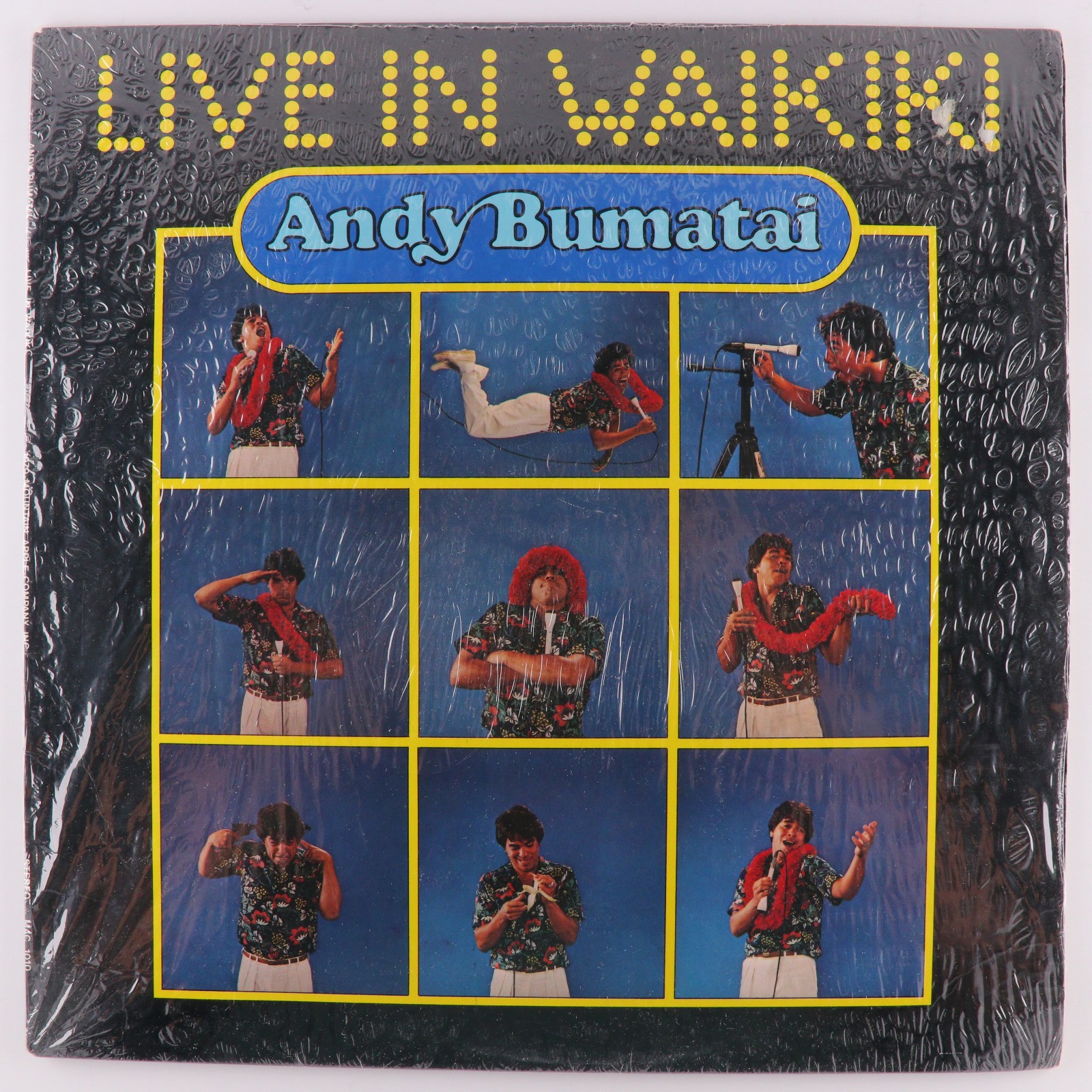 Andy Bumatai – Live In Waikiki 1979 Comedy Stereo 12" LP Vinyl Record MAC 1010