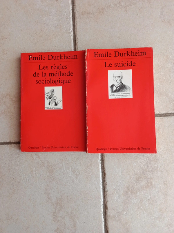 Durkheim le suicide les règles de la méthode sociologique