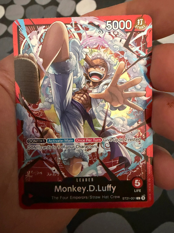 Monkey d luffy leader st21