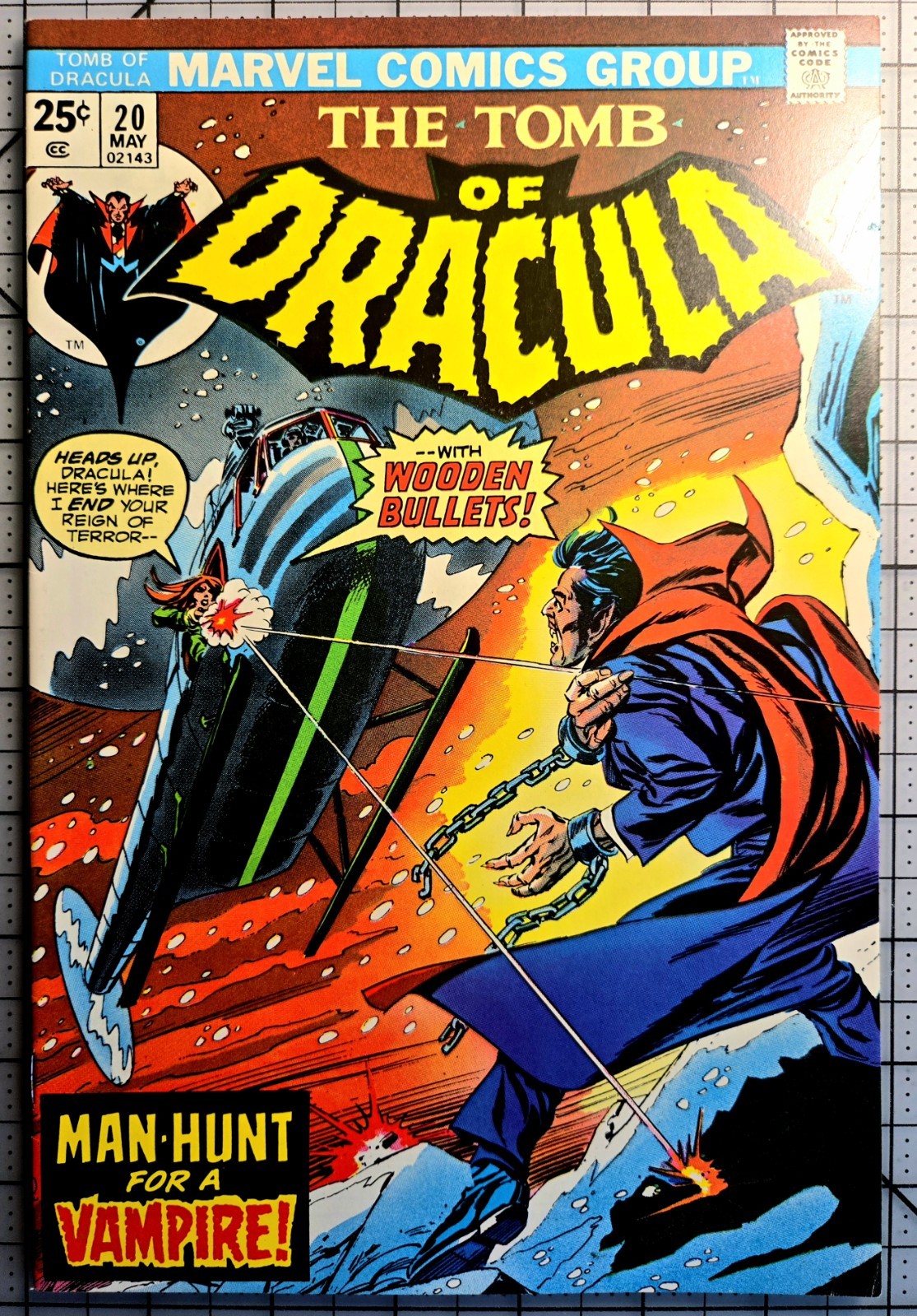 TOMBA DI DRACULA #20 1974 pressata e pulita