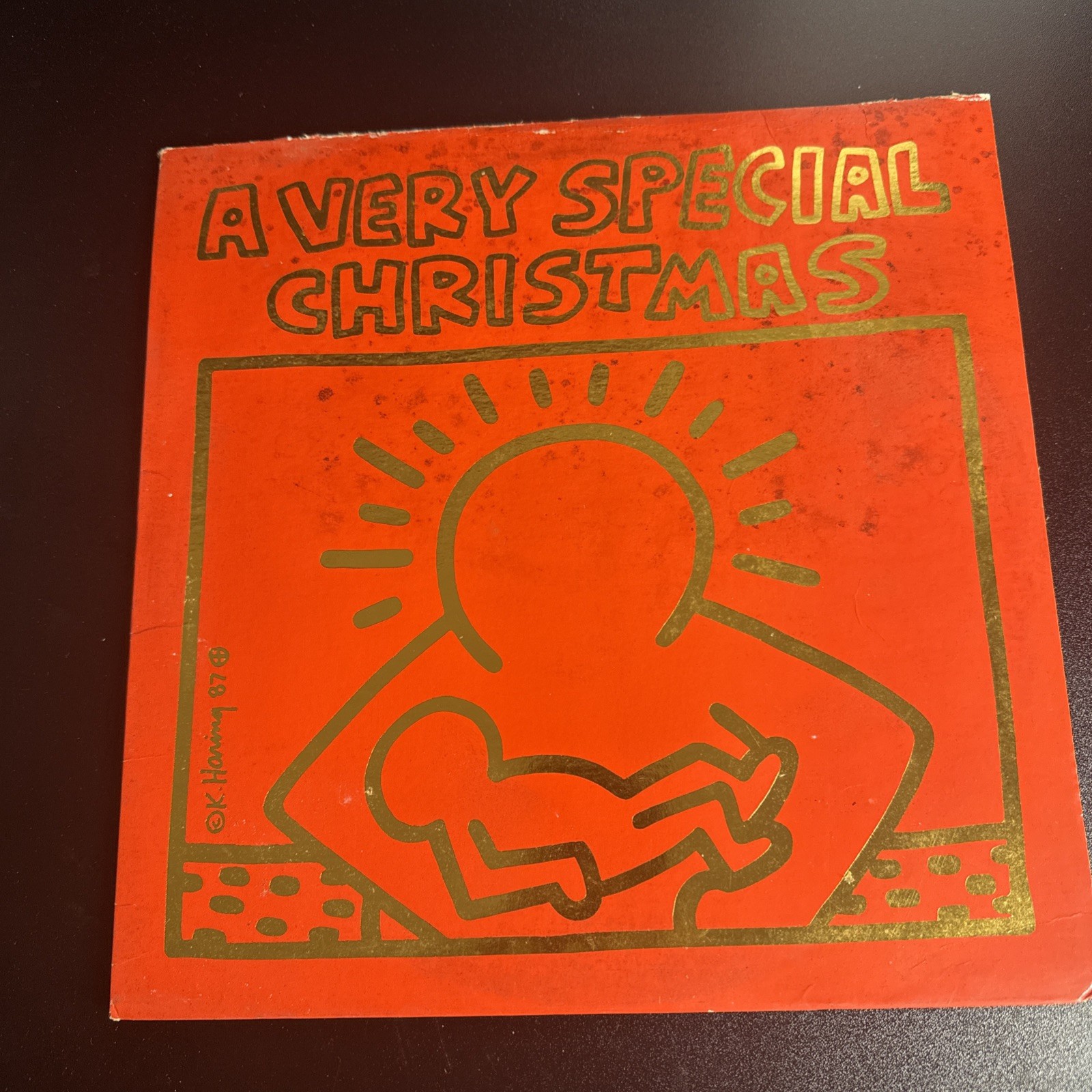 A Very Special Christmas  - Vinyl LP 1987 Keith Haring Cover Art A&M SP 3911