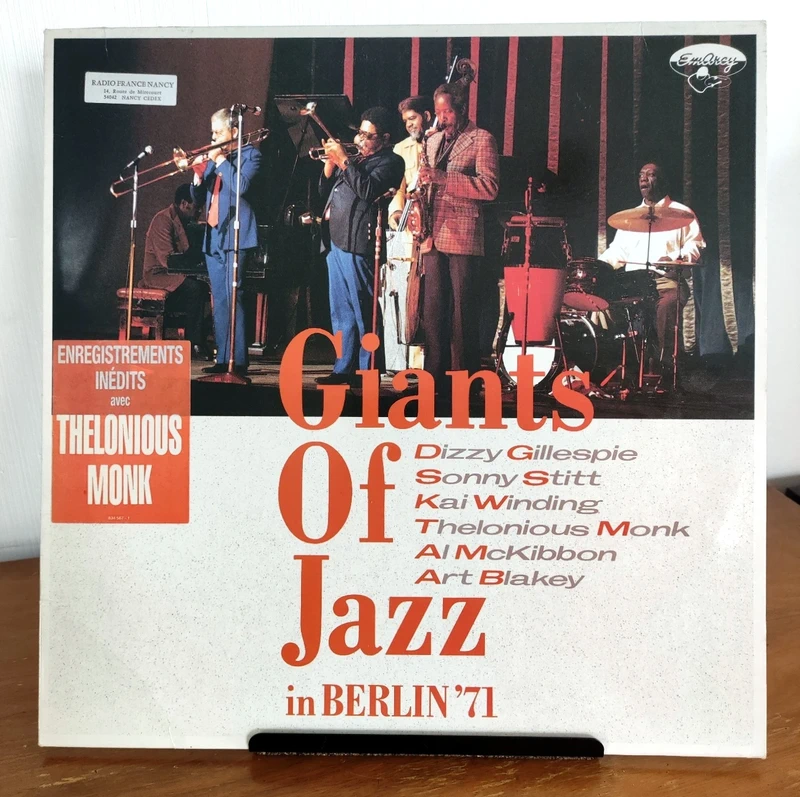 🎶Monk - blakey - Gillespie - Stitt ¤ Giants Of Jazz In Berlin '71 ¤ France 1988🎶