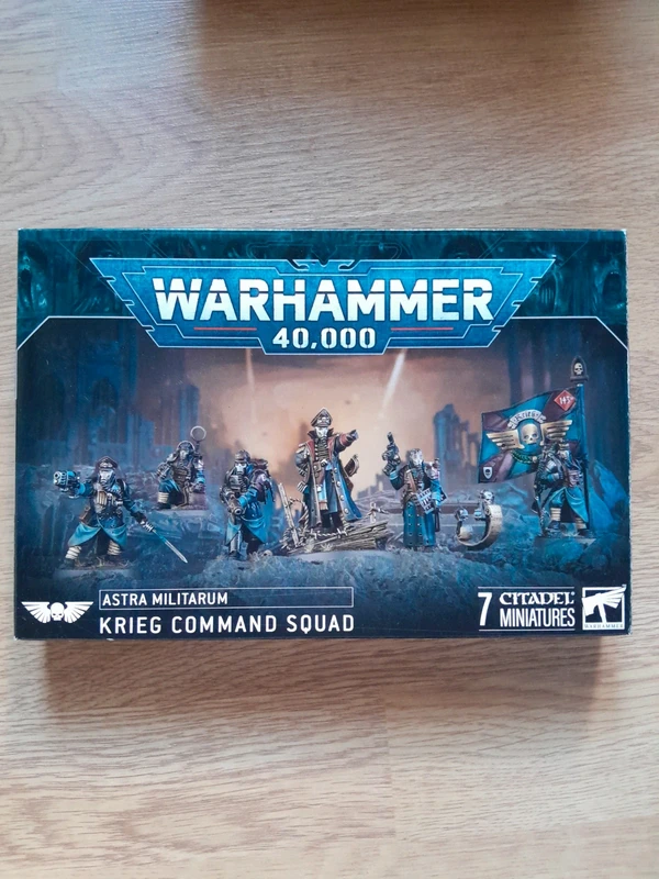 Warhammer 40k Astra Militarum - Krieg Command Squad