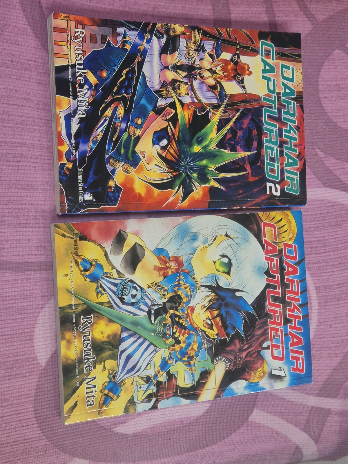 Edizioni Star Comics Darkhair Captured Vol. 1-2 - Ryusuke Mita Manga ITA 2007