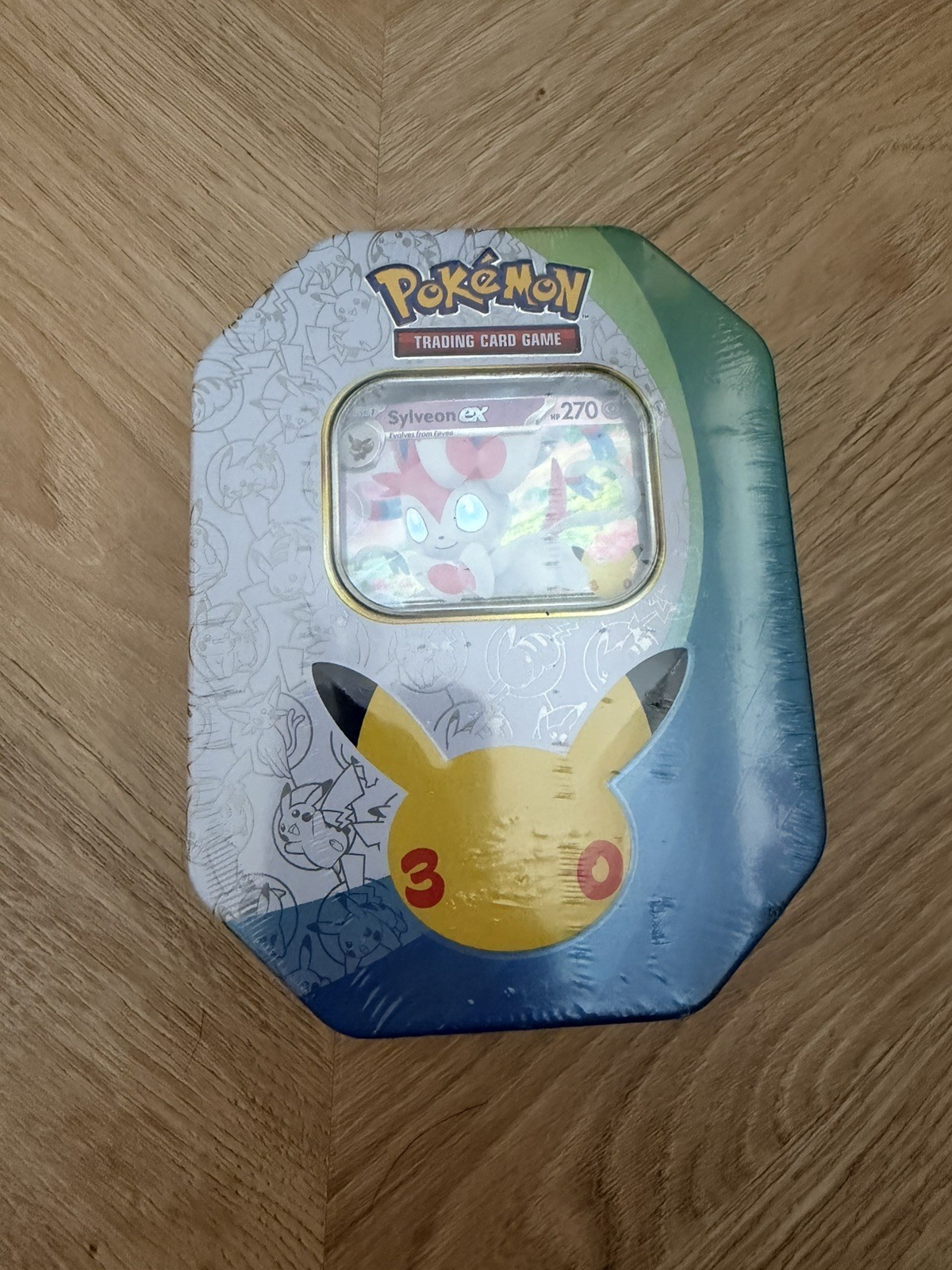 Pokémon TCG 30th Celebration anniversary Sealed ex tin 2026 Sylveon Pikachu ⚡️