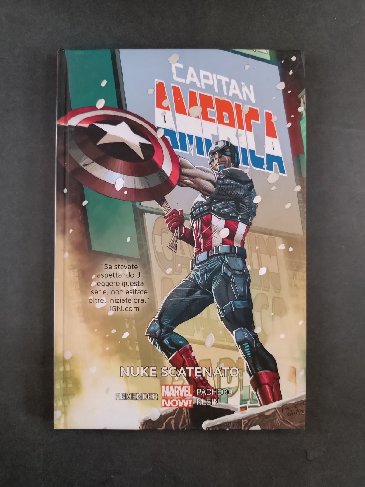 Fumetto MARVEL NOW CAPITAN AMERICA NUKE SCATENATO n 3