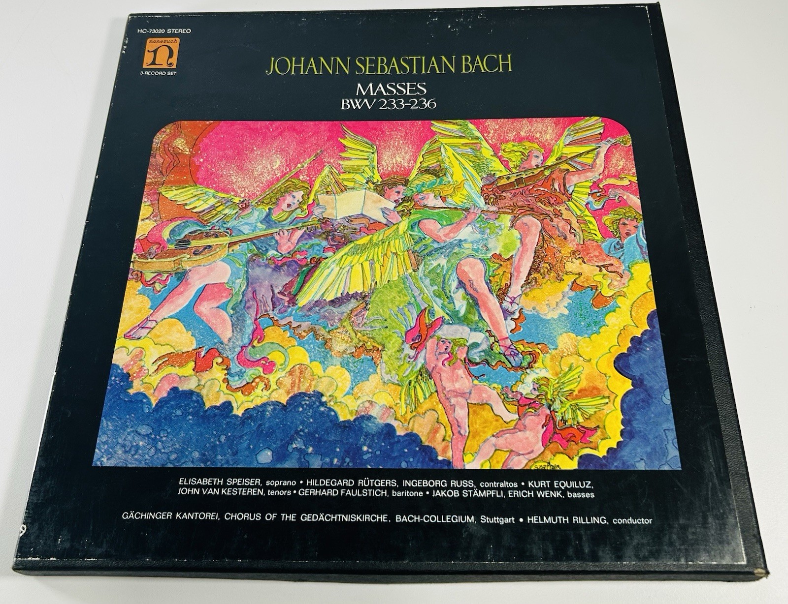 Johann Sebastian Bach, Masses BWV 233-236, (3xLP, Box) 3664387050