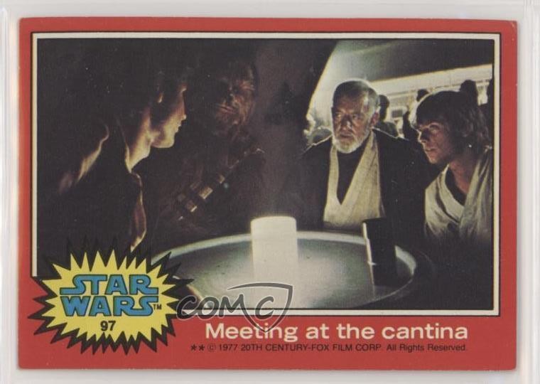 1977 Topps Star Wars Meeting at the Cantina #97 0e3