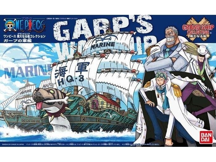 Bandai - One Piece Grand Ship Collection Garp's Warship, 57423