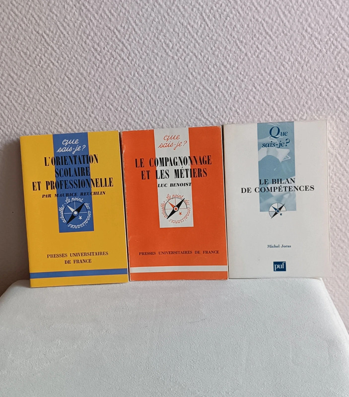 🚩 Lot de 3 que-sais je sur l'orientation scolaire et professionnelle