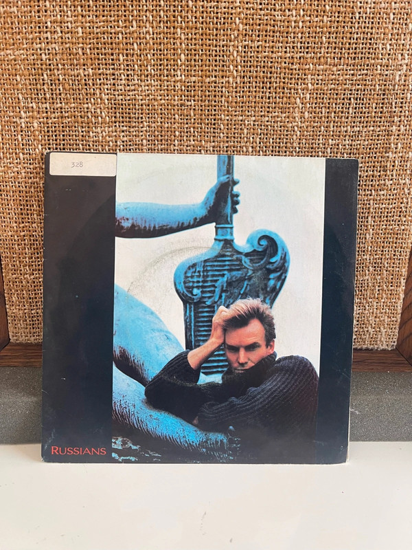Vinile 45 giri Sting – Russians – 7" 45rpm – A&M 390 061-7 – Francia 1985