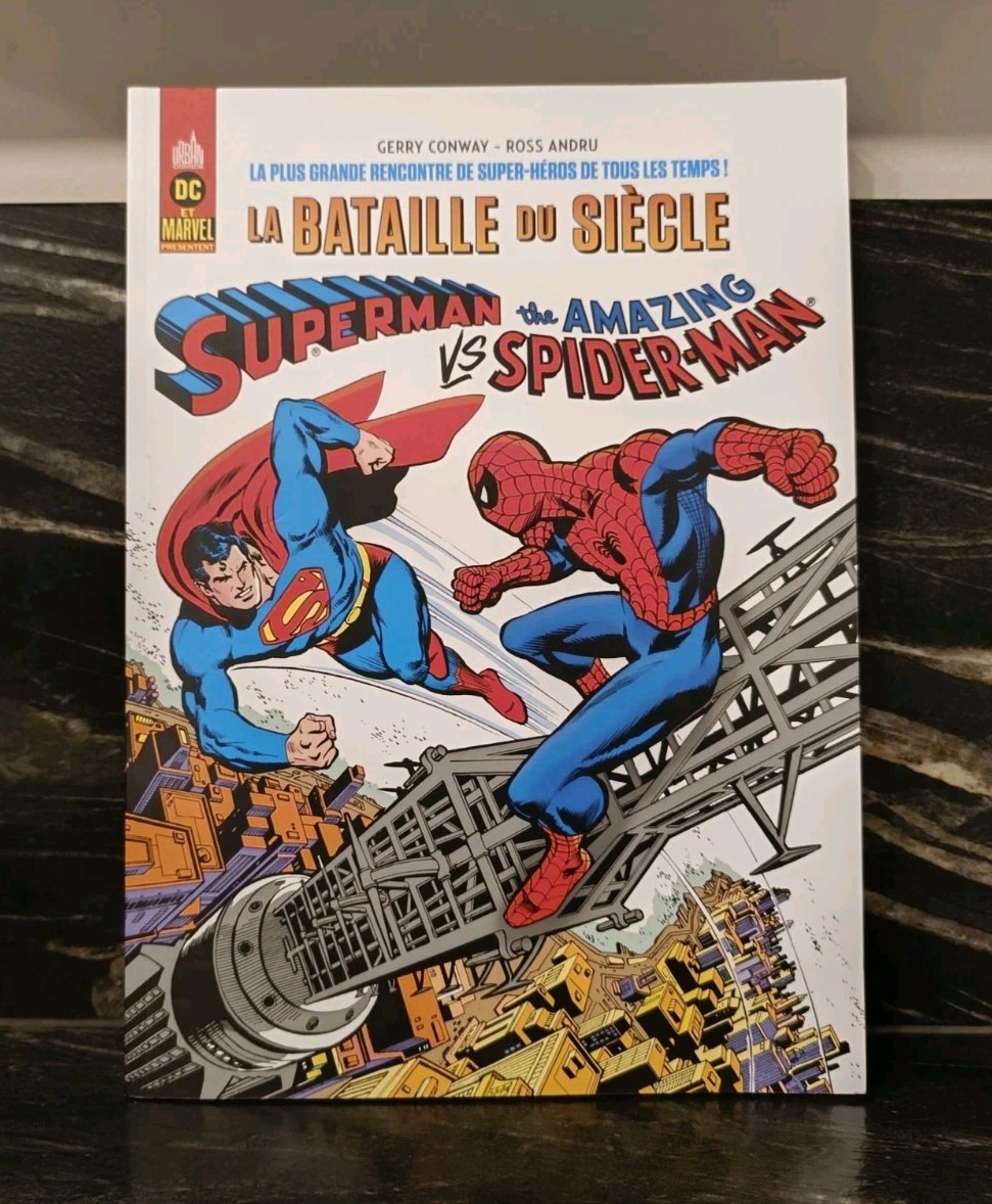 SUPERMAN Vs THE AMAZING SPIDER-MAN BATAILLE DU SIÈCLE DC TREASURY URBAN COMICS