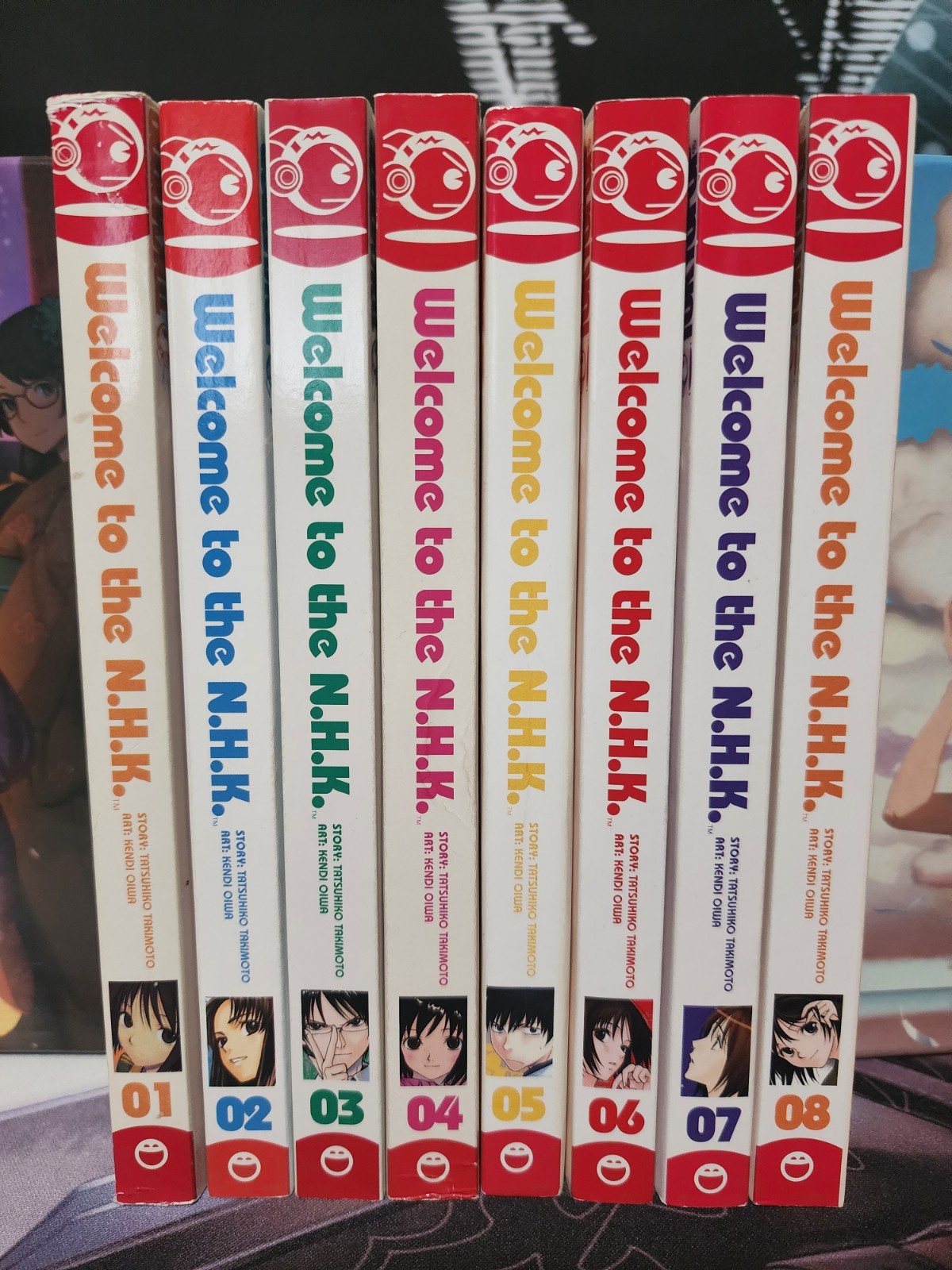 Welcome To The Nhk Manga 1-8 Set Completo Inglese