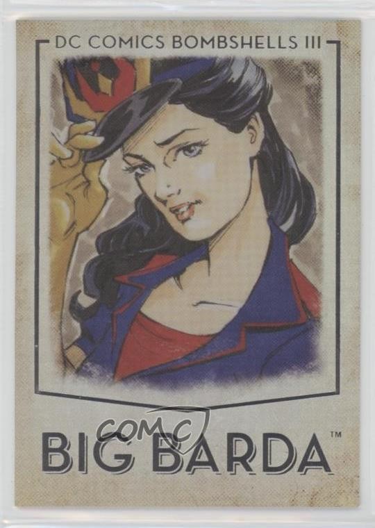 2019 Cryptozoic DC Bombshells Serie III Rainbow Foil Big Barda #07 d8k