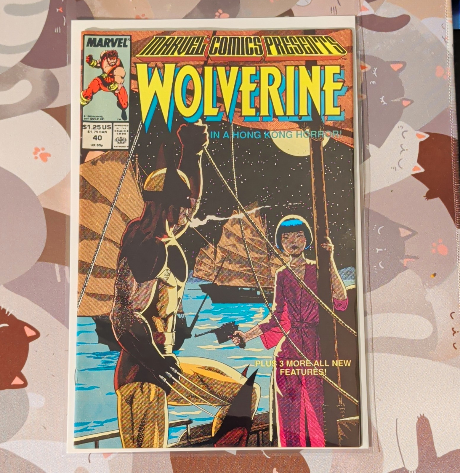 Marvel Marvel Comics presenta Wolverine #40 fumetto numero singolo (1989)