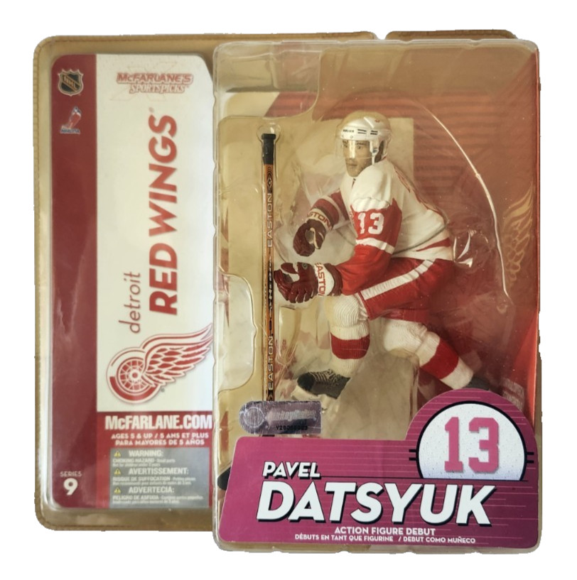 McFarlane 2004 NHL Detroit Red Wings Sports Picks Serie 9 Pavel Datsyuk 6" NUOVO