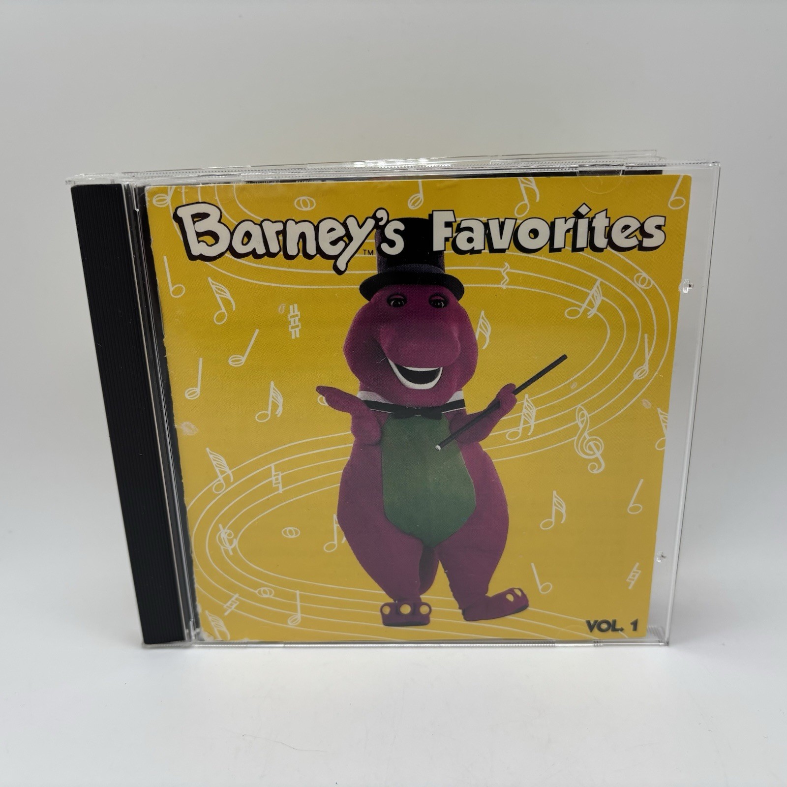 Barney's Favorites Volume 1 CD 1993 Barney Music (Pre-Owned) Tested *Great Disc*