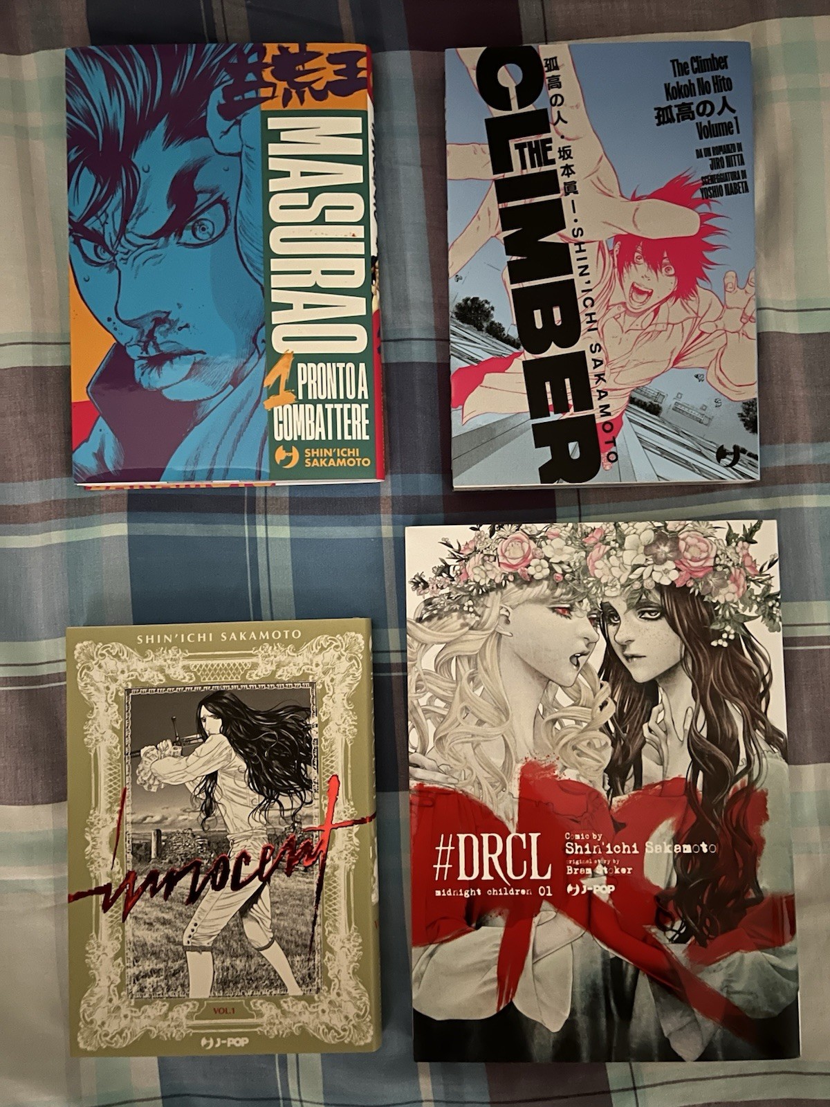 J-POP Innocent The Climber DRCL Masurao Variant COMICON Sakamoto Lotto Manga ITA