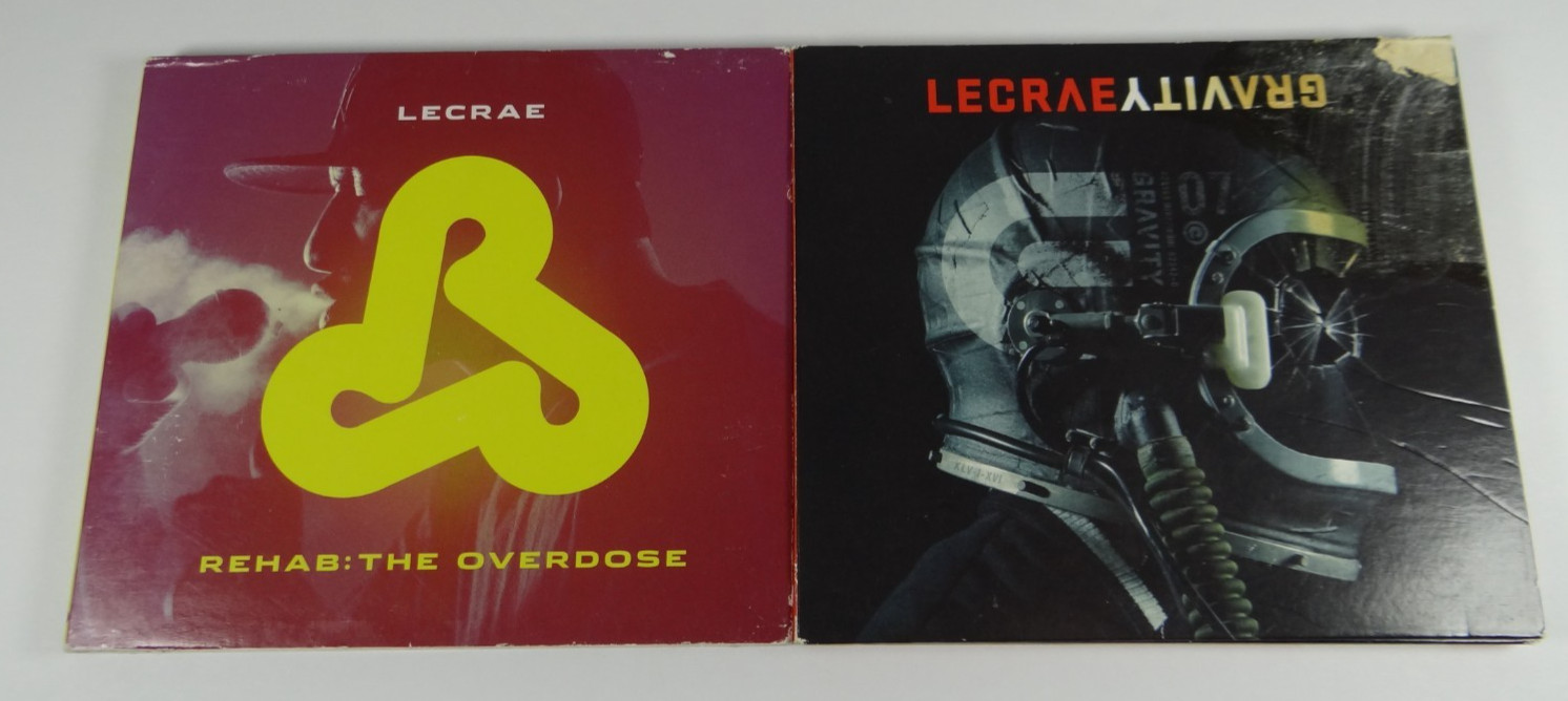 Lecrae 2 CD Lot Gravity & Rehab The Overdose